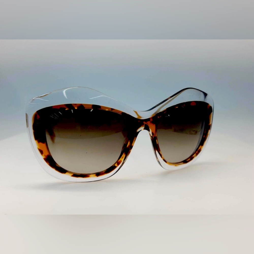 Fendi Crystal Havana Honey Gold Sunglasses